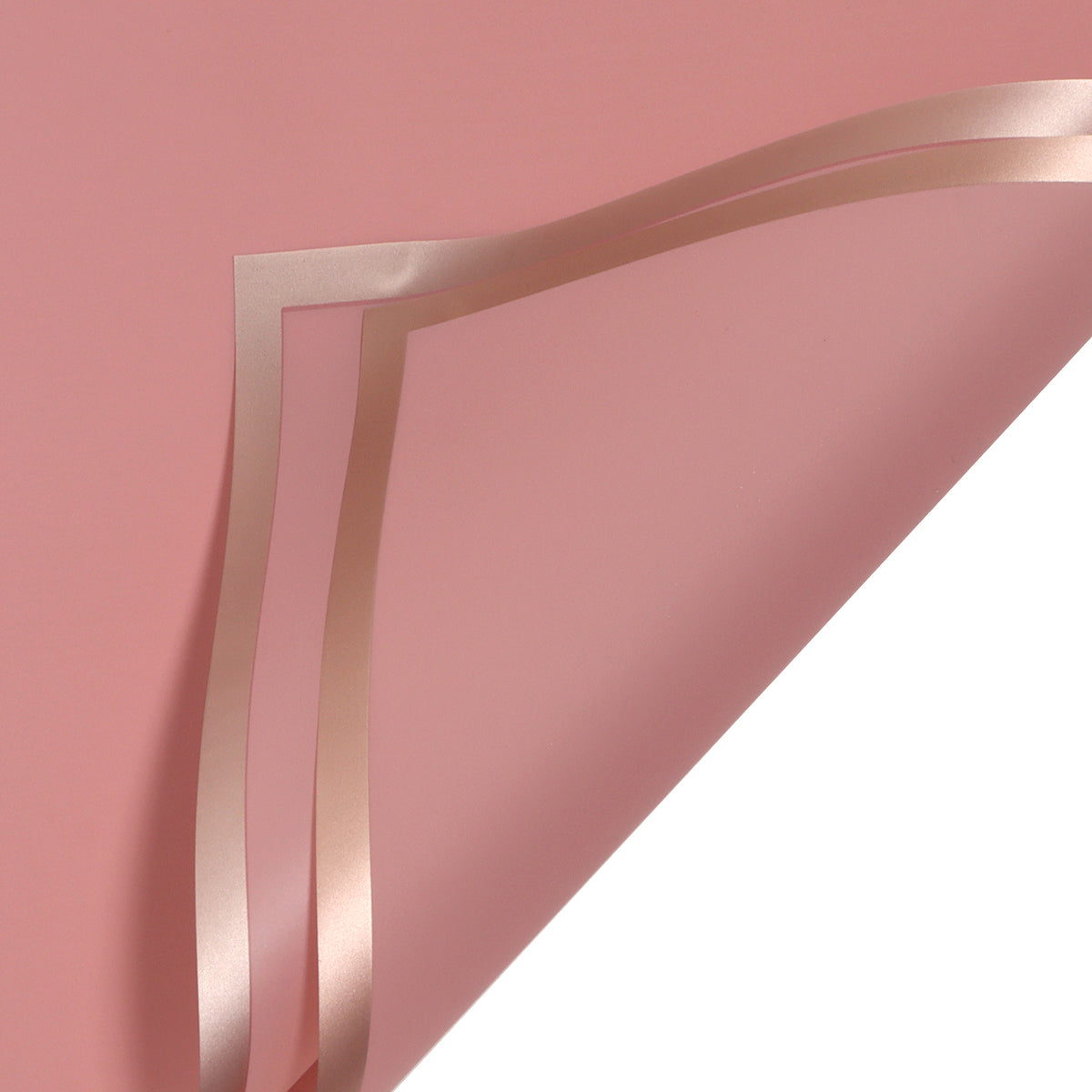 Papel Coreano Traslucido Borde Dorado