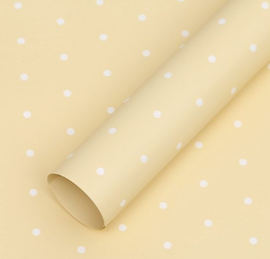 Papel Coreano Estampado Puntos Pequeños
