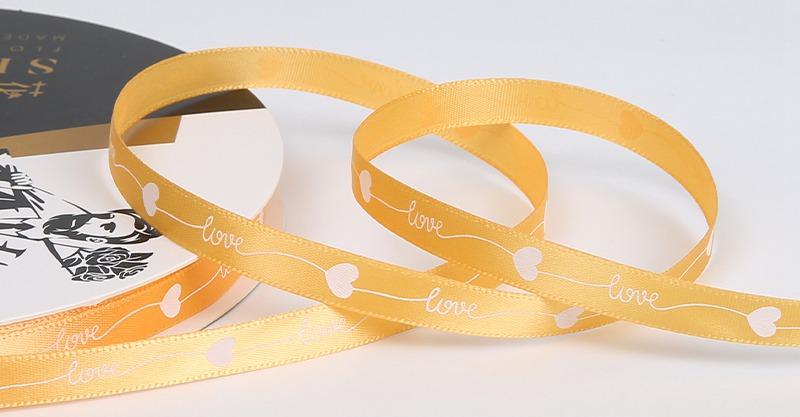 Cinta Tela Estampada Love