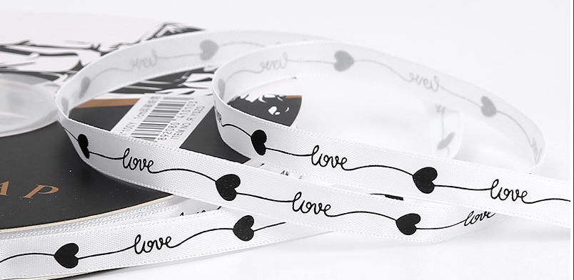 Cinta Tela Estampada Love