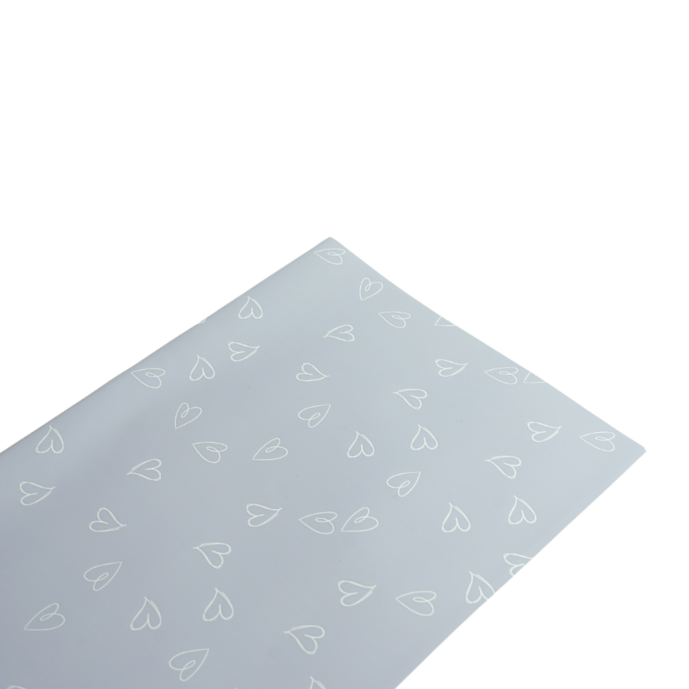 Papel Coreano Corazones Dibujados