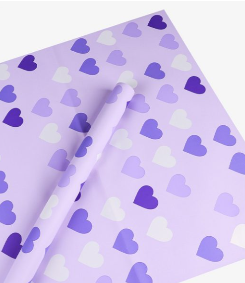 Papel Coreano Estampado Corazones