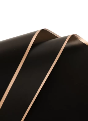Papel Coreano Traslucido Borde Dorado