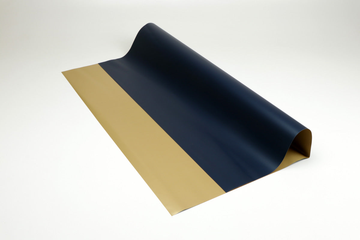 Papel Coreano Solido Doble Faz Color/Dorado