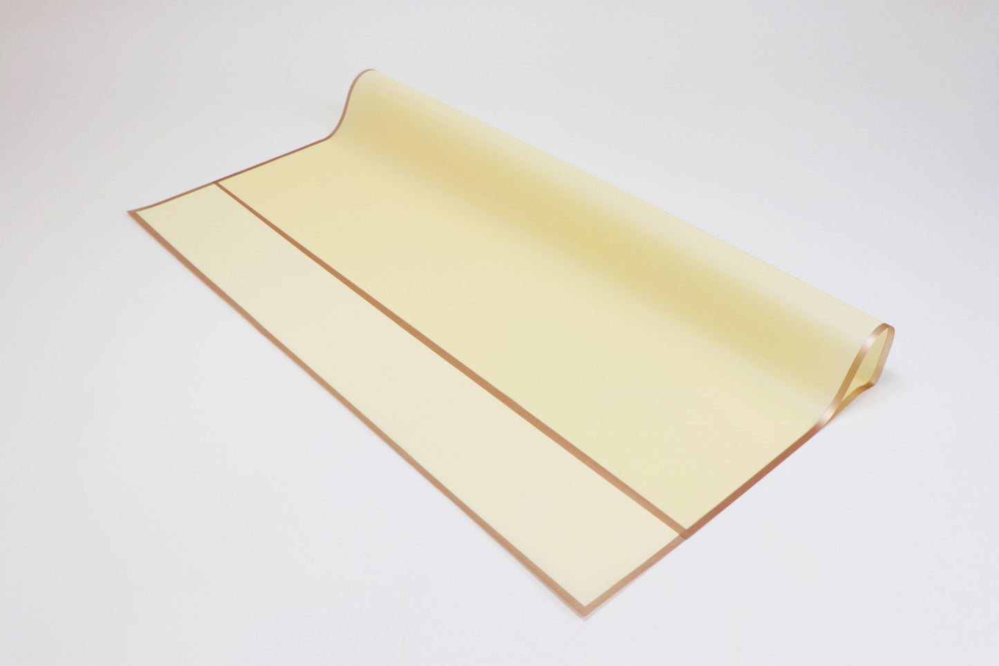 Papel Coreano Traslucido Borde Dorado