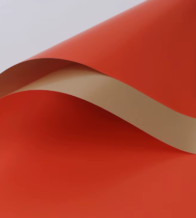 Papel Coreano Solido Doble Faz Color/Dorado
