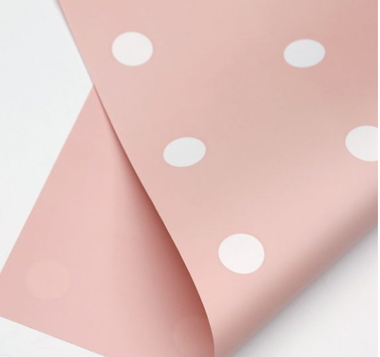 Papel Coreano Solido/Puntos