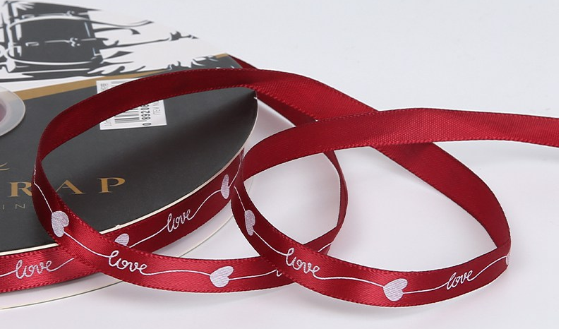 Cinta Tela Estampada Love