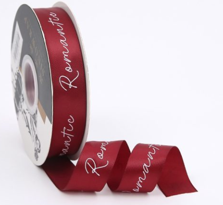 Cinta Tela Estampada Romantic