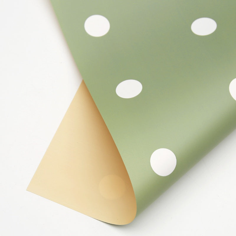 Papel Coreano Solido/Puntos