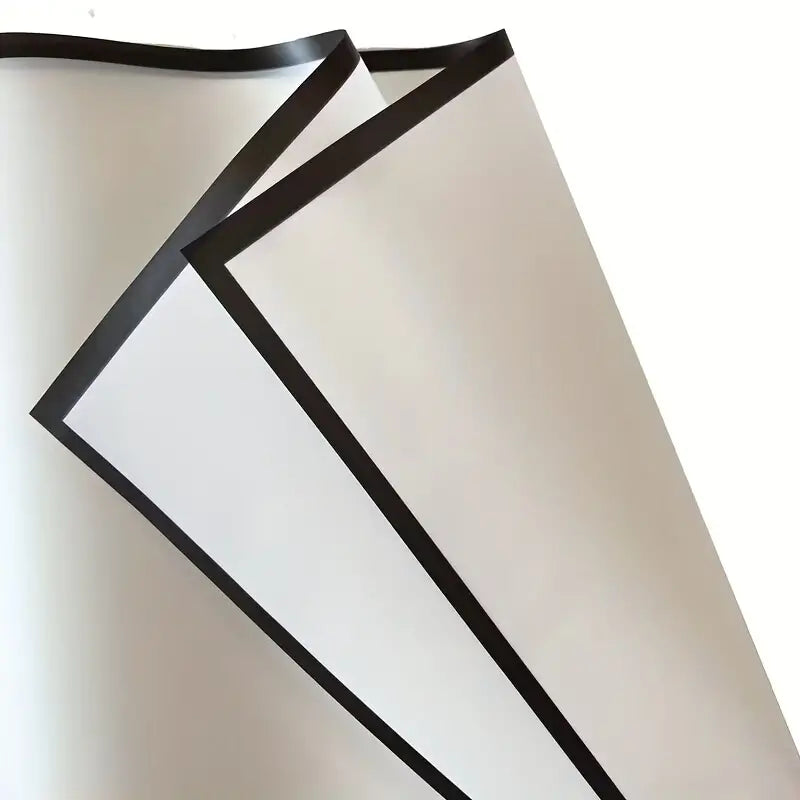Papel Traslucido Borde Color