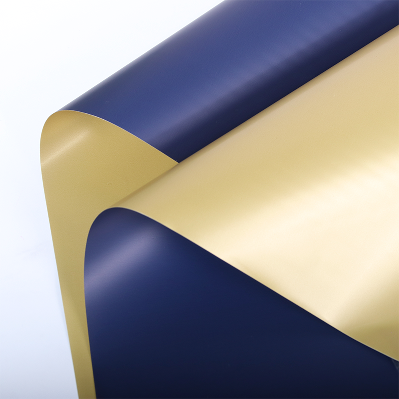 Papel Coreano Solido Doble Faz Color/Dorado