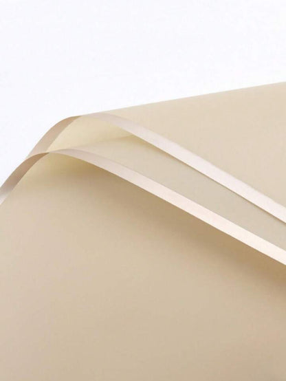 Papel Coreano Traslucido Borde Dorado
