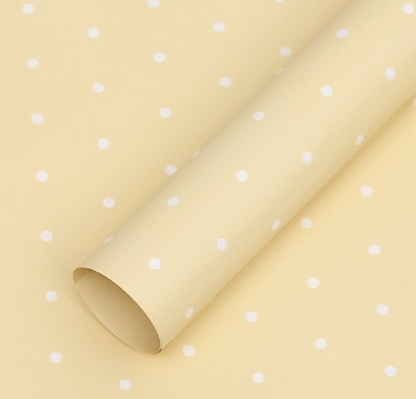 Papel Coreano Estampado Puntos Pequeños