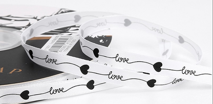 Cinta Tela  Estampada Love