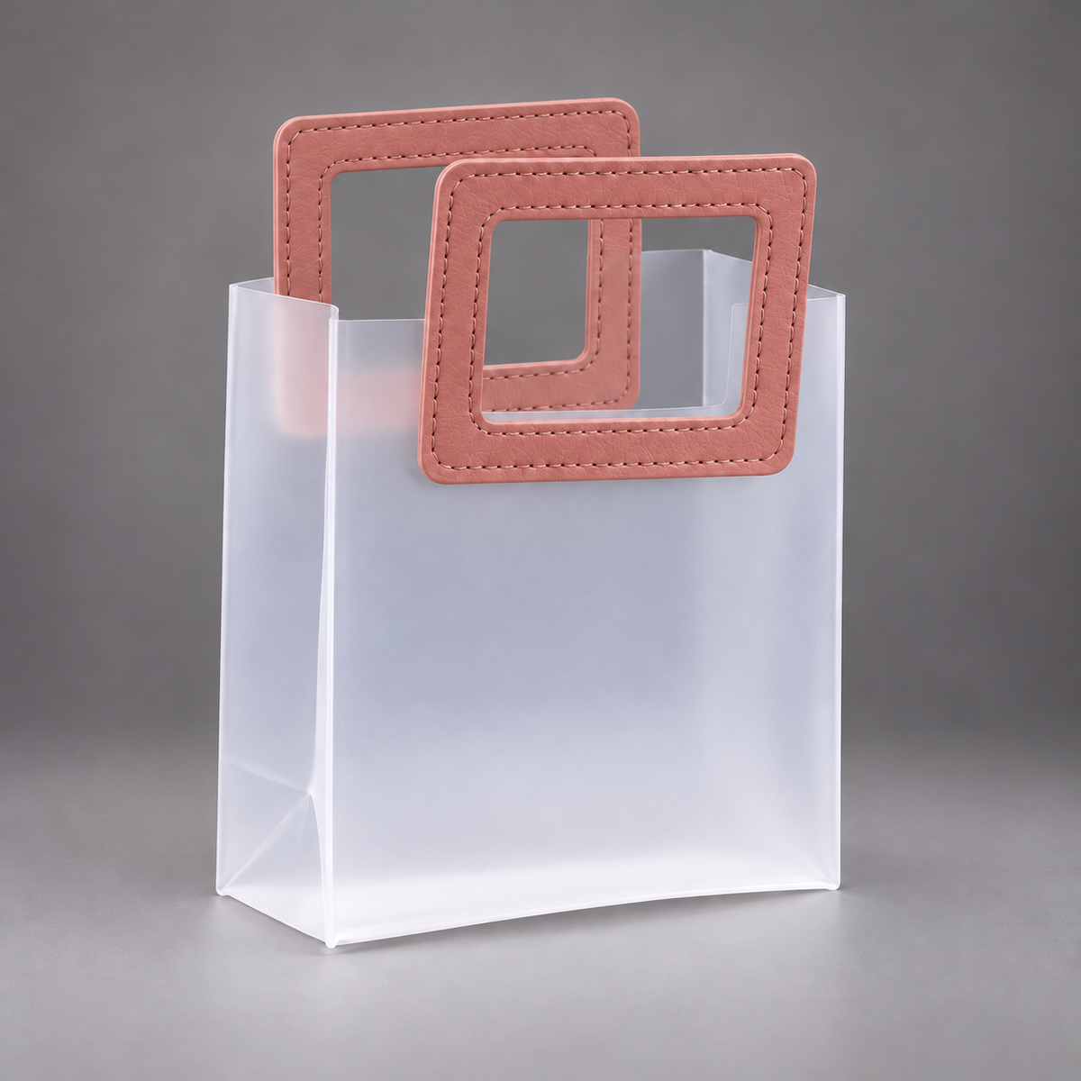 Bolsa pvc manija cuadrada color