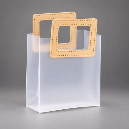 Bolsa pvc manija cuadrada color