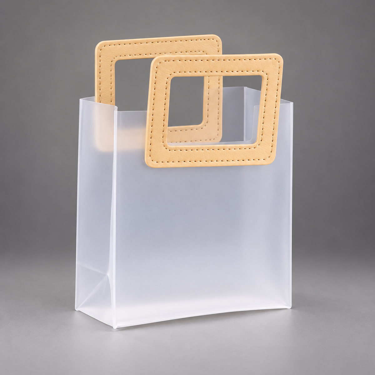 Bolsa pvc manija cuadrada color
