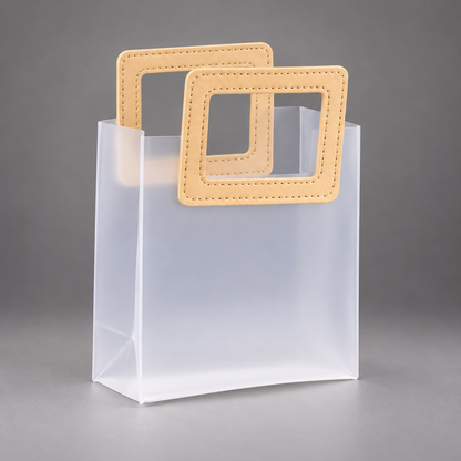 Bolsa pvc manija cuadrada color
