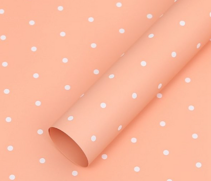 Papel Coreano Estampado Puntos Pequeños