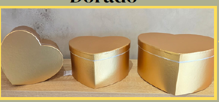 CAJAS EN FORMA DE CORAZON