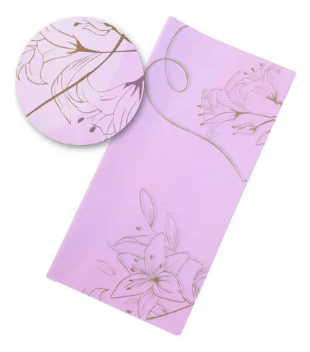 PAPEL COREANO ESTAMPADO FLORAL