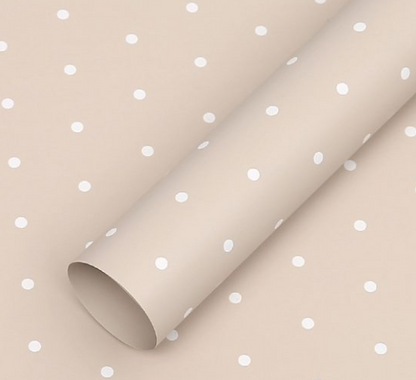 Papel Coreano Estampado Puntos Pequeños