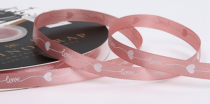 Cinta Tela  Estampada Love
