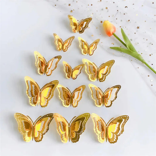 Mariposa Unicolor 3D