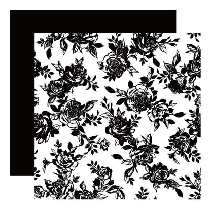 Papel coreano estampado floral